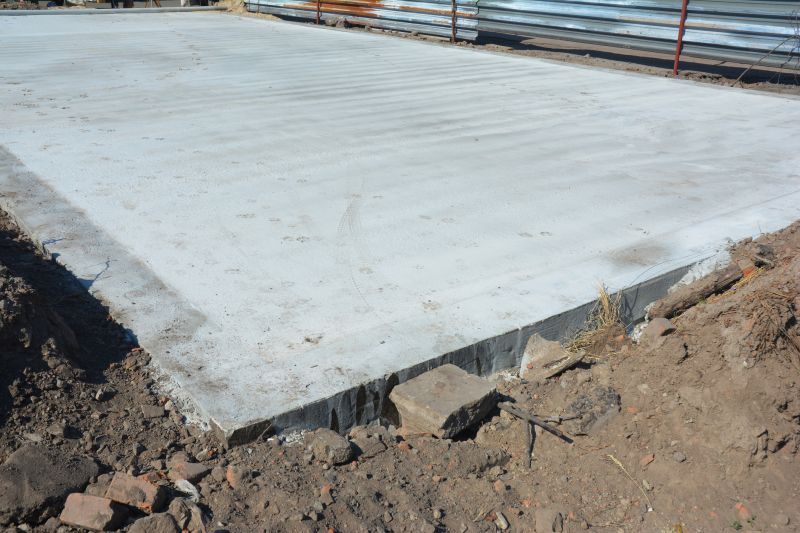 Cement Pad Construction detail